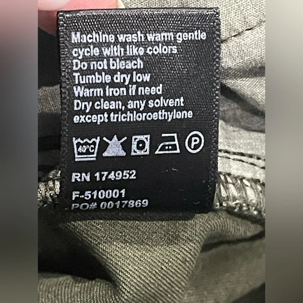 Flint and Tinder Men 36x32 Olive Green Slim Fit Trousers